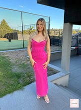 Load image into Gallery viewer, HOUSE OF CB NALINI DRESS FUCHSIA (PINK)