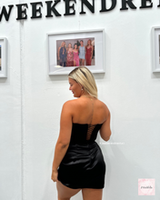 Load image into Gallery viewer, LIA STUBLLA CELESTE MINI DRESS BLACK