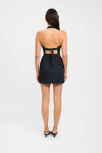 Load image into Gallery viewer, KOOKAI ARIEL BUCKLE HALTER MINI DRESS