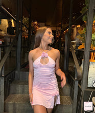 Load image into Gallery viewer, MESHKI ADELINE DRESS PINK