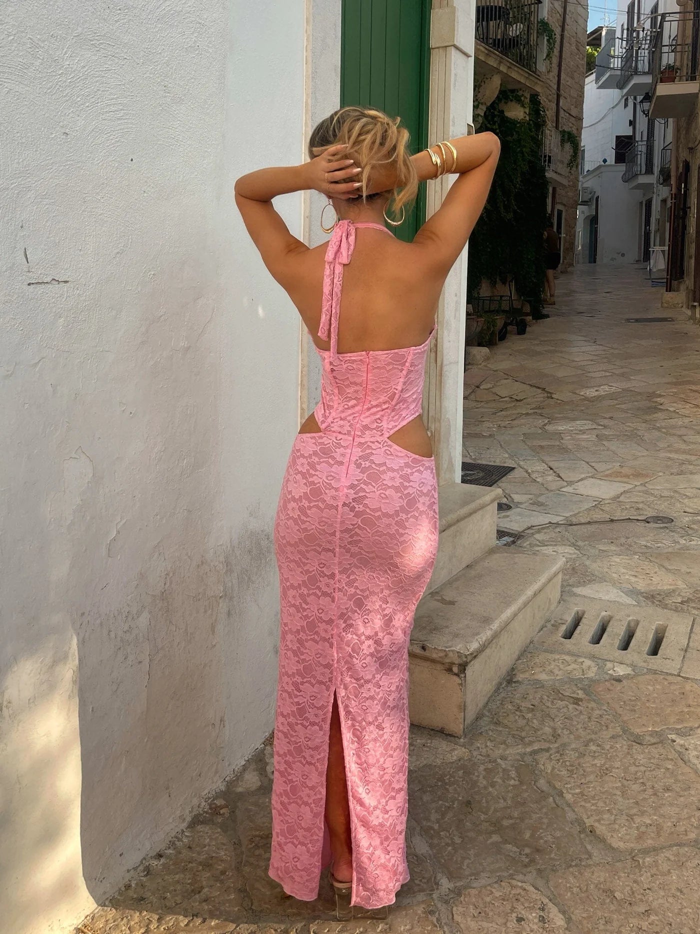 OUTCAST VIDA MAXI DRESS PINK