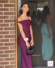 Load image into Gallery viewer, MELANI THE LABEL MAIA DRESS MULBERRY