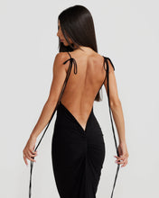 Load image into Gallery viewer, MELANI THE LABEL JIANI DRESS BLACK