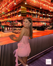 Load image into Gallery viewer, LANI LOU CAMELLIA DRESS BUBBLEGUM