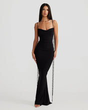 Load image into Gallery viewer, MELANI THE LABEL JIANI DRESS BLACK