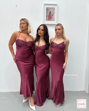 Load image into Gallery viewer, I AM DELILAH JADE MAXI DRESS BERRY