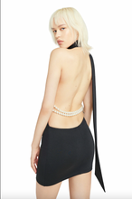 Load image into Gallery viewer, KHANUMS KARA PEARL MINI DRESS