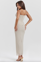 Load image into Gallery viewer, HOUSE OF CB NALINI DRESS SAND