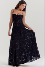Load image into Gallery viewer, HOUSE OF CB SEREN DRESS BLACK