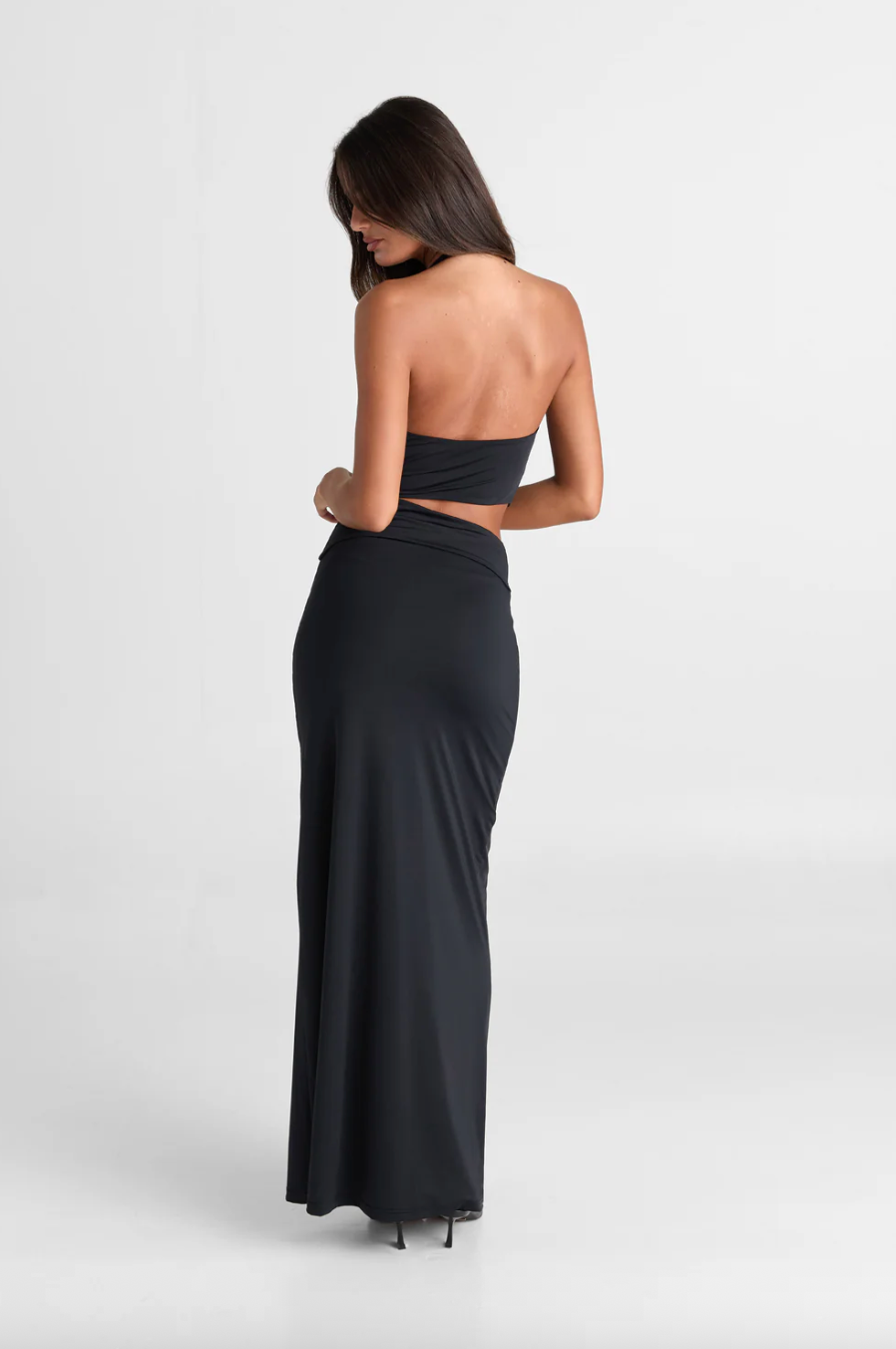 SASHA THERESE ORALIA DRESS BLACK