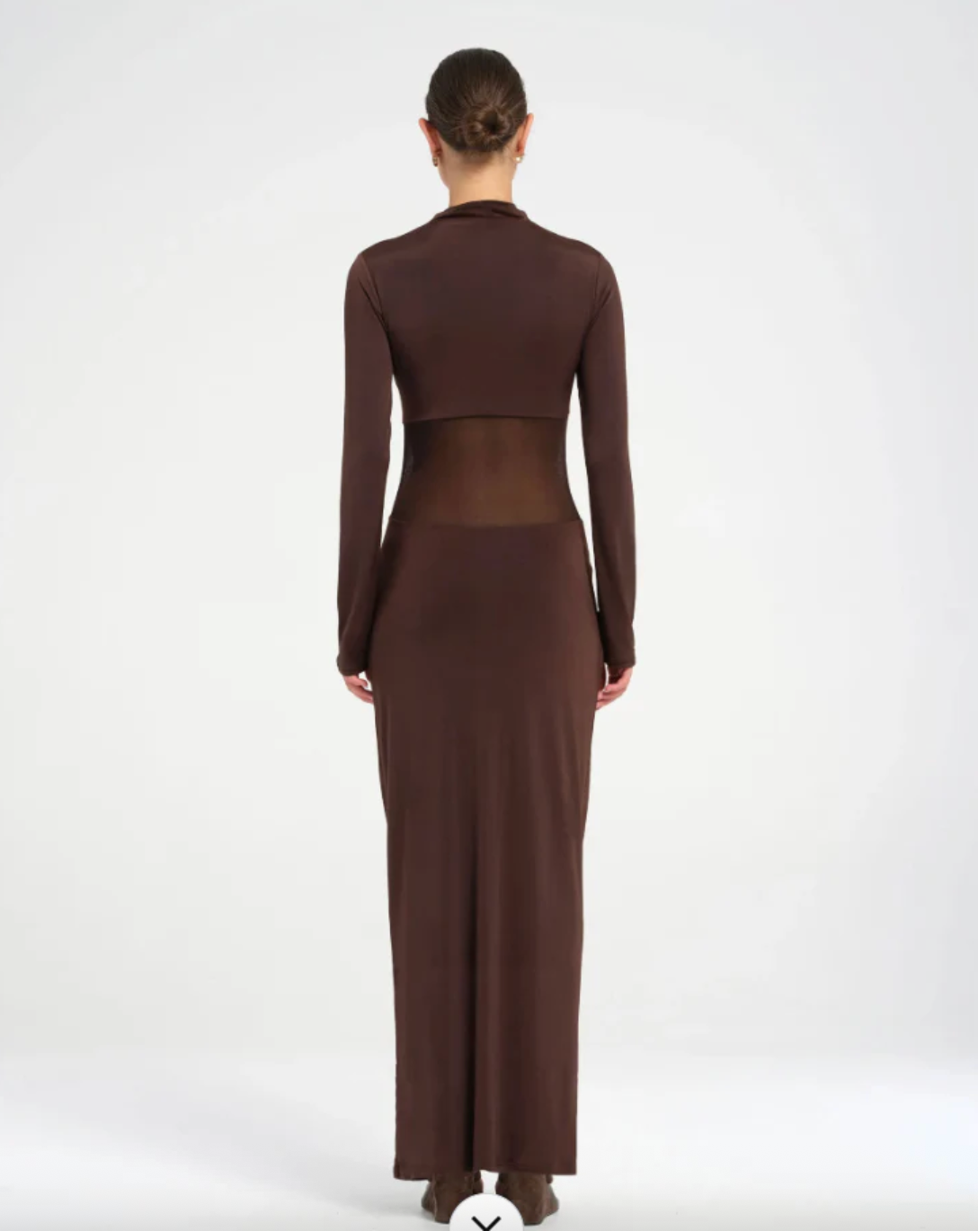 BENNI DORA MAXI DRESS BROWN