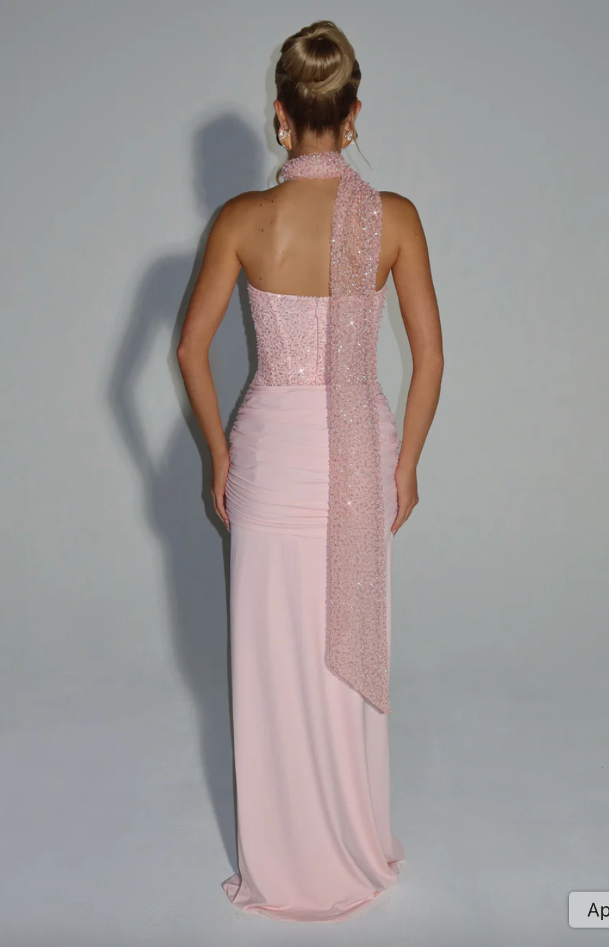 BABYBOO CARINA MAXI DRESS PINK