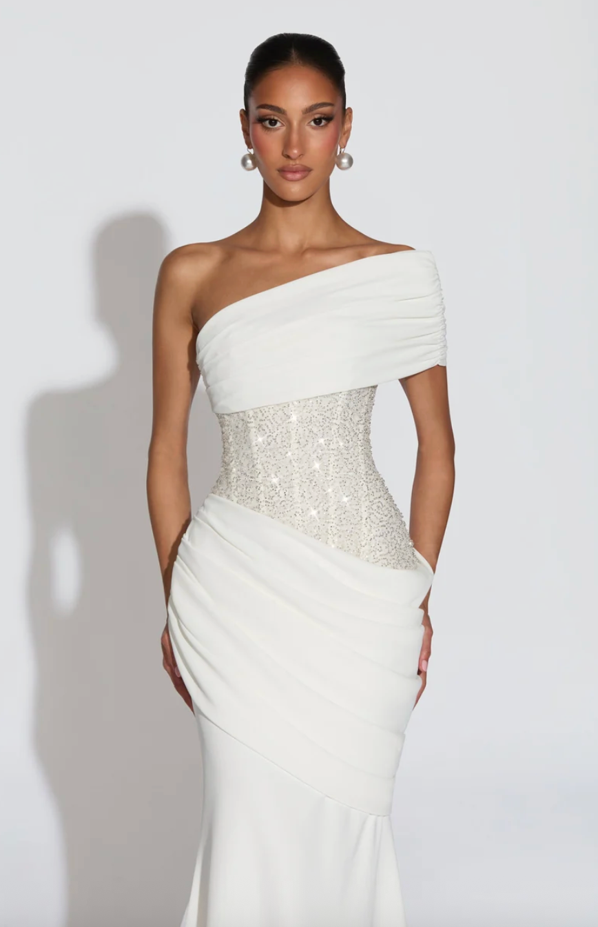 BABYBOO ELLORA GOWN IVORY
