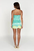 Load image into Gallery viewer, MESHKI TATIANA CORSET DRESS MINT