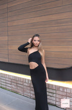 Load image into Gallery viewer, NATALIE ROLT VIKTORIA DRESS BLACK