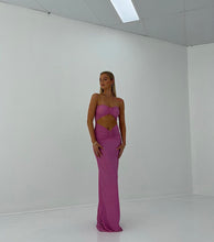 Load image into Gallery viewer, HNTR THE LABEL YASMIN SHIMMER GOWN PINK