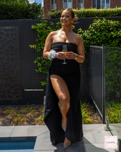 Load image into Gallery viewer, BABYBOO ZAFIRA MAXI DRESS BLACK
