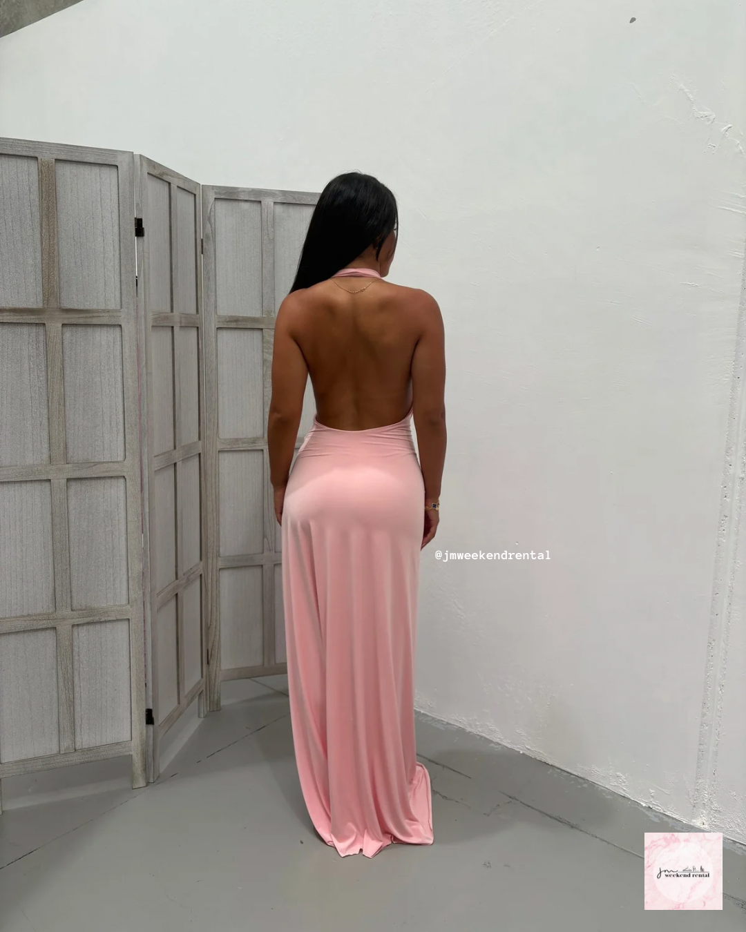 NATALIE ROLT WINONA GOWN PINK