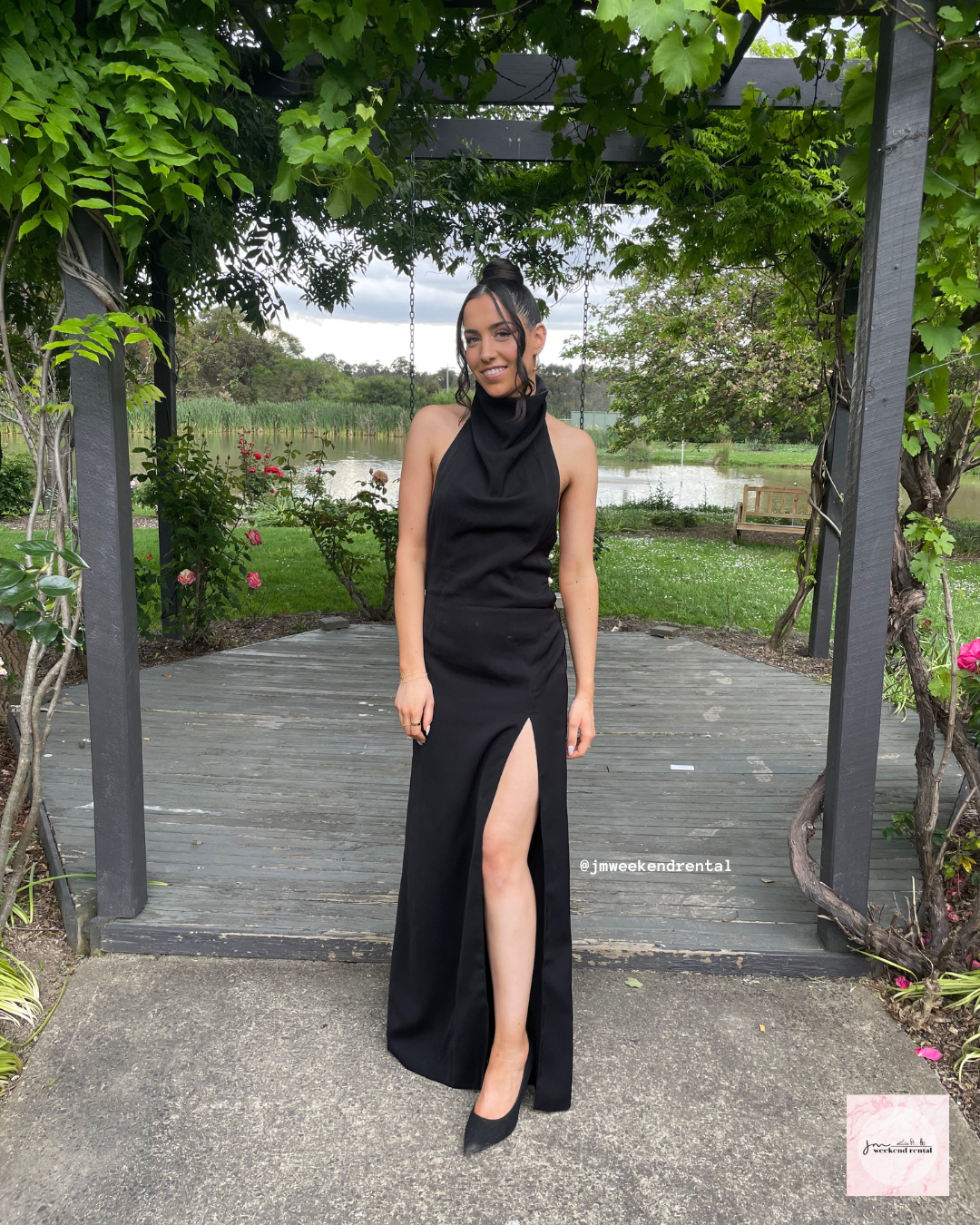 BIANCA AND BRIDGETT SARA PEARL DRESS