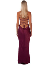 Load image into Gallery viewer, I AM DELILAH JADE MAXI DRESS BERRY
