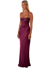 Load image into Gallery viewer, I AM DELILAH JADE MAXI DRESS BERRY
