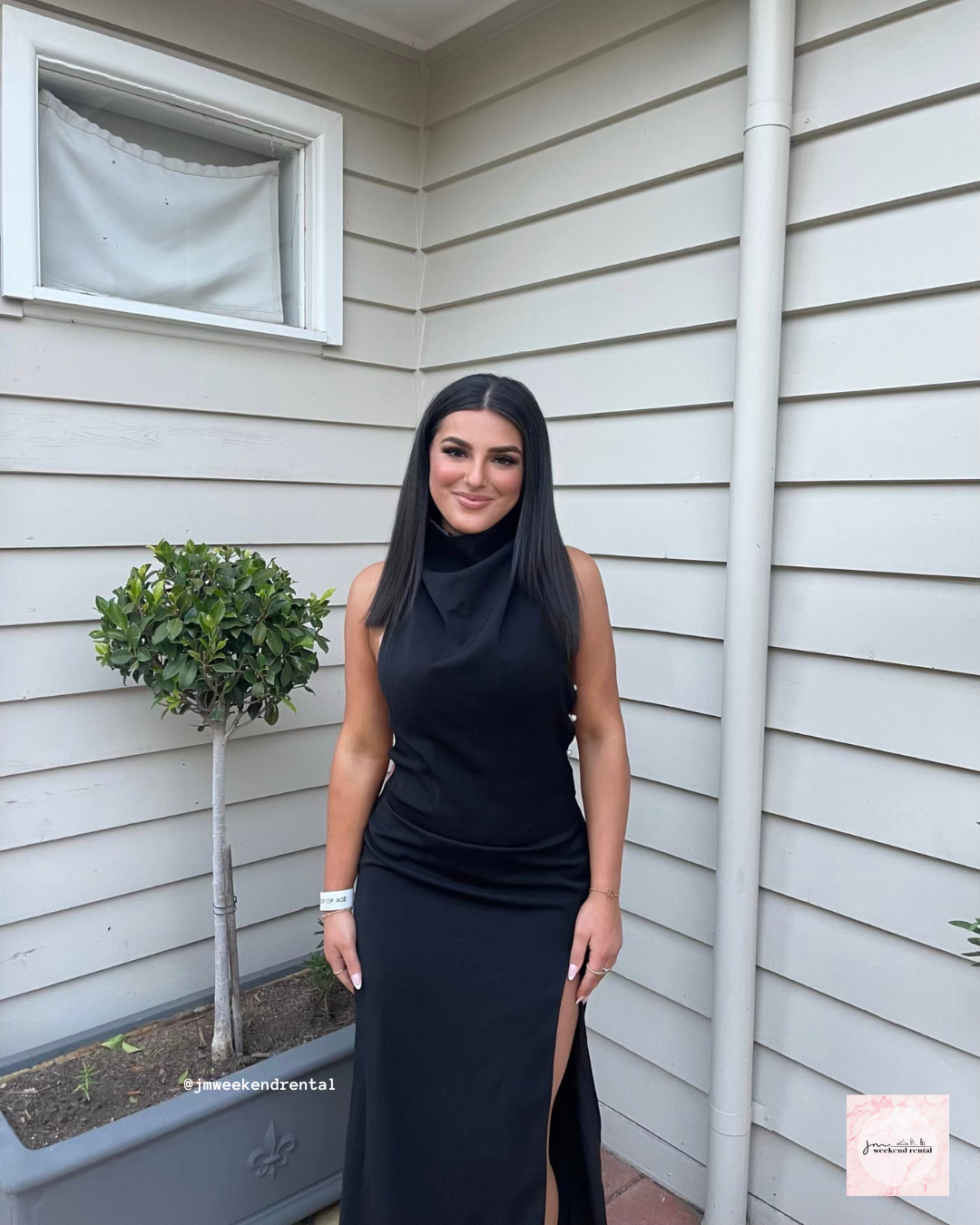 BIANCA AND BRIDGETT SARA PEARL DRESS