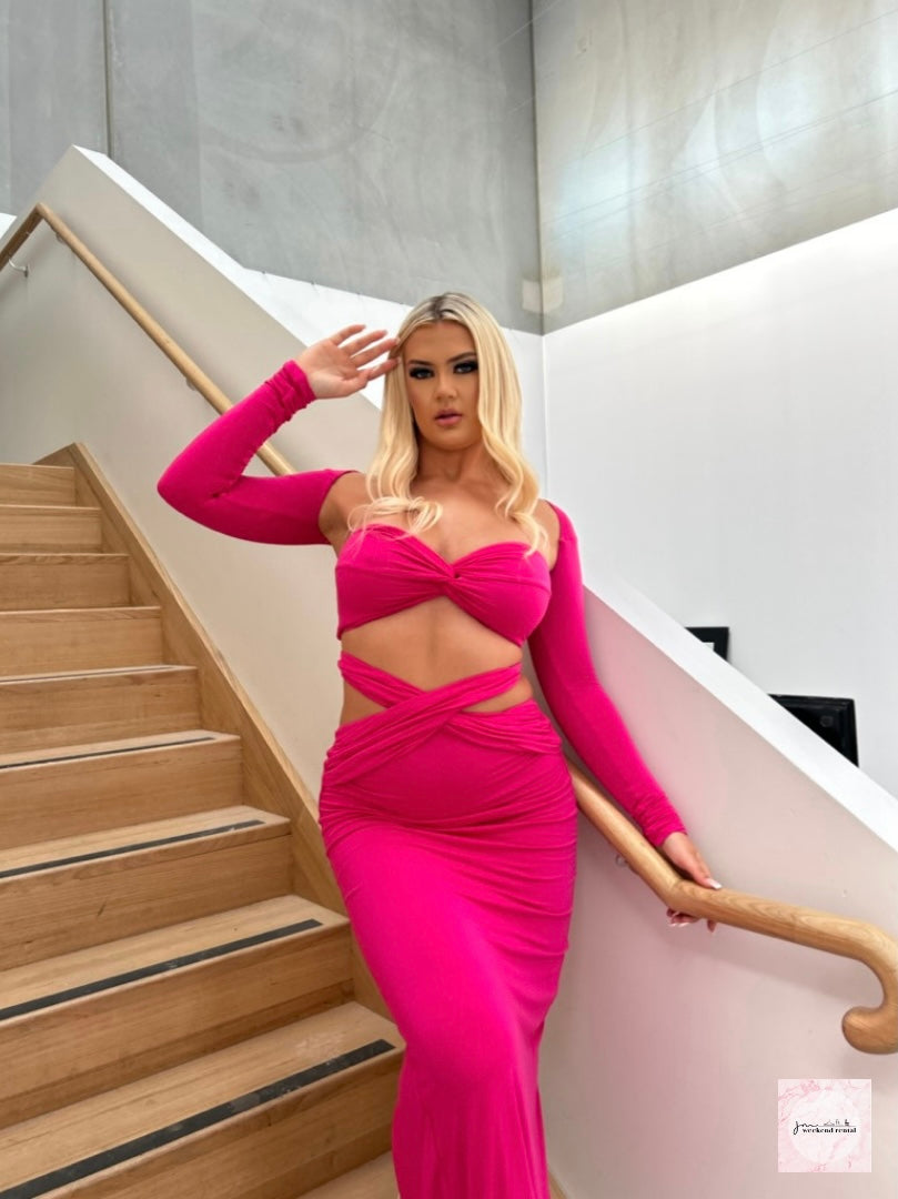 NATALIE ROLT MAEVE SET PINK