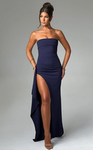 Load image into Gallery viewer, BABYBOO ZAFIRA MAXI DRESS NAVY
