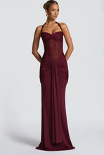 Load image into Gallery viewer, BABYBOO VIXEN MAXI DRESS CHEERY
