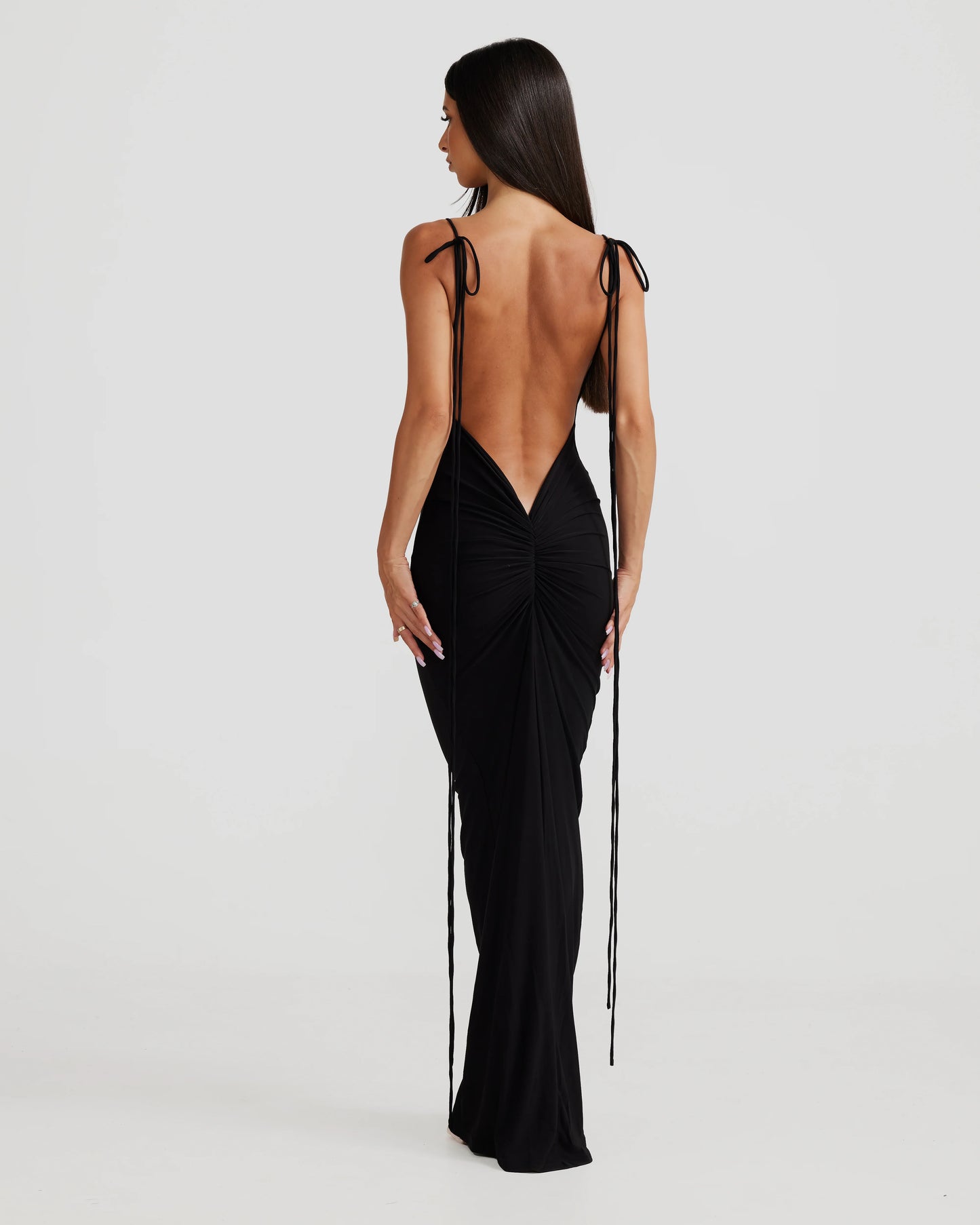 MELANI THE LABEL JIANI DRESS BLACK