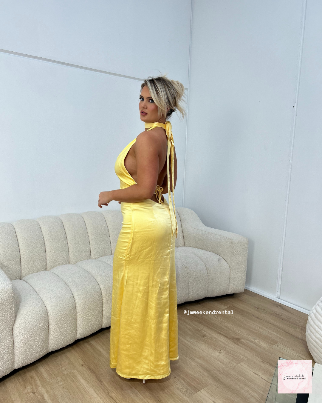 I AM DELILAH MARGOT MAXI DRESS DAFFODIL