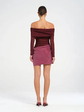Load image into Gallery viewer, BENNI LUCA MINI DRESS PLUM

