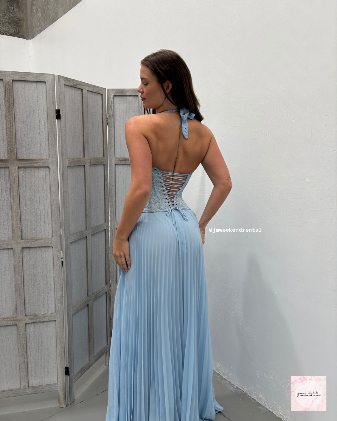FENITY GAIA DRESS BLUE
