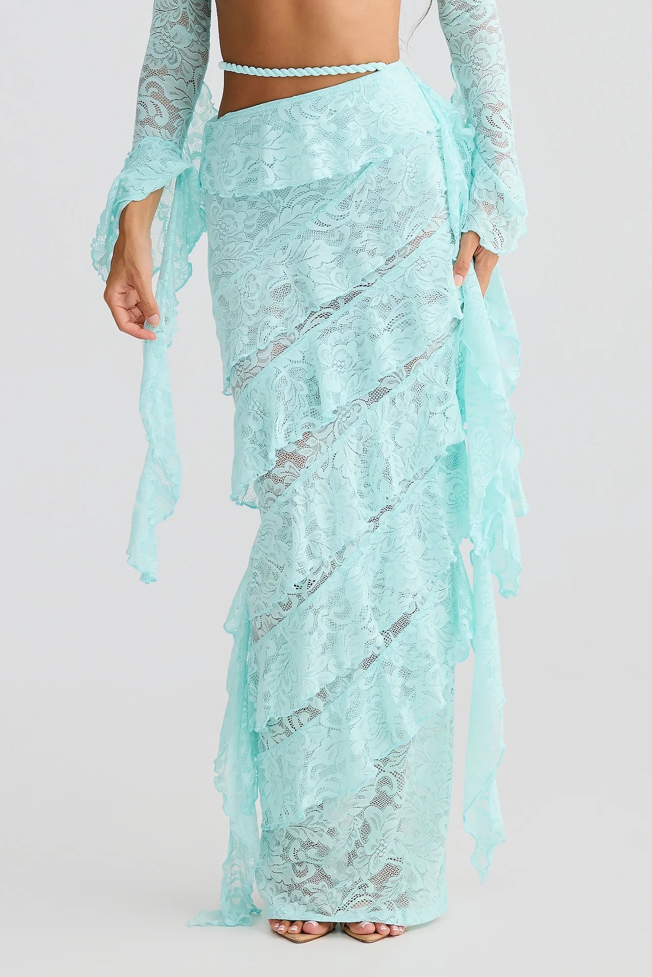 MELANI THE LABEL AHRIA & JOA SET AQUA