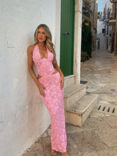 Load image into Gallery viewer, OUTCAST VIDA MAXI DRESS PINK
