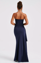 Load image into Gallery viewer, BABYBOO ZAFIRA MAXI DRESS NAVY

