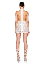 Load image into Gallery viewer, I AM GIA CRUZI MINI DRESS WHITE
