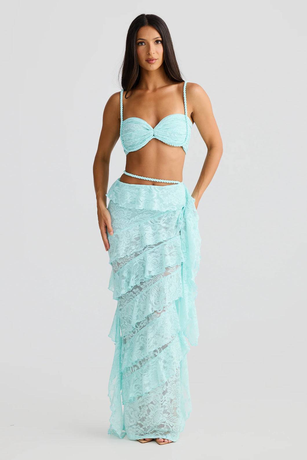 MELANI THE LABEL AHRIA & JOA SET AQUA