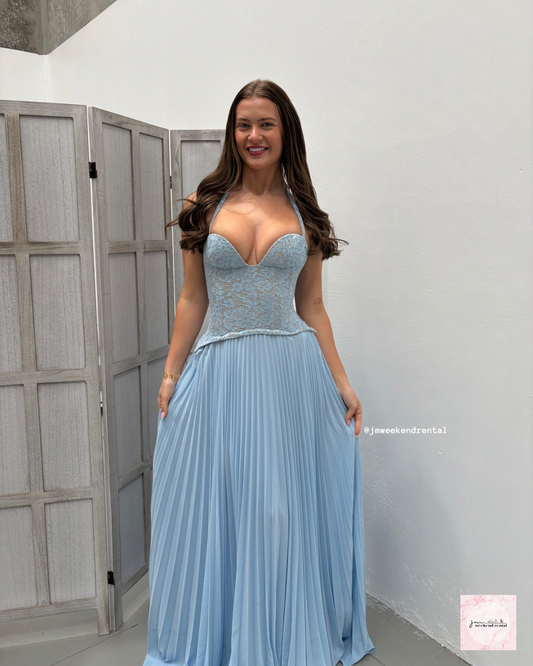 FENITY GAIA DRESS BLUE