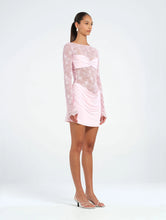 Load image into Gallery viewer, BENNI OSKAR MINI DRESS PINK
