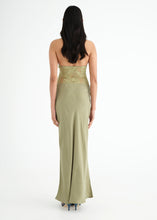 Load image into Gallery viewer, BENNI MIKO MAXI DRESS PEAR
