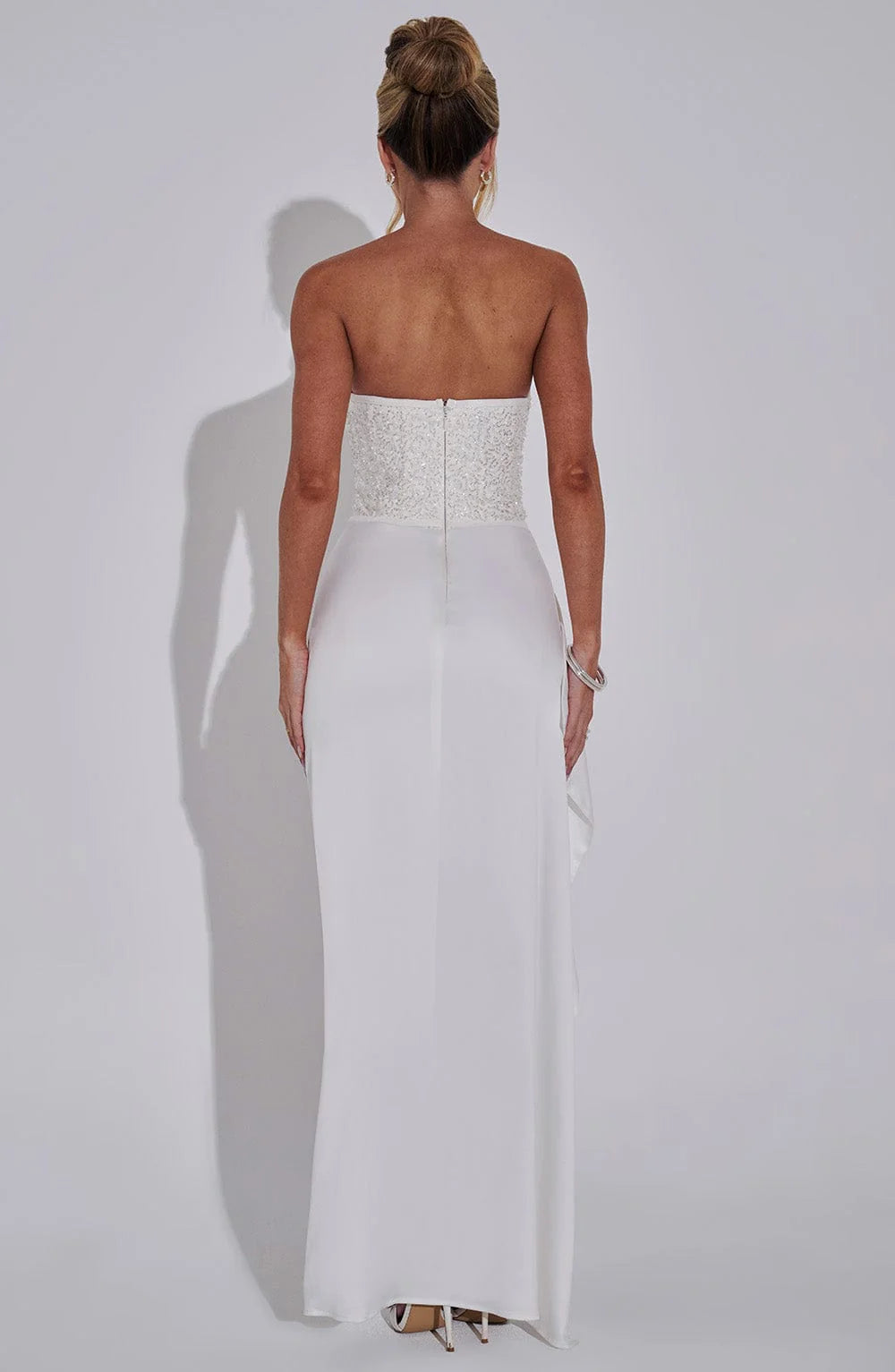 BABYBOO EMRIELLE MAXI DRESS IVORY BABYBOO EMRIELLE MAXI DRESS IVORY