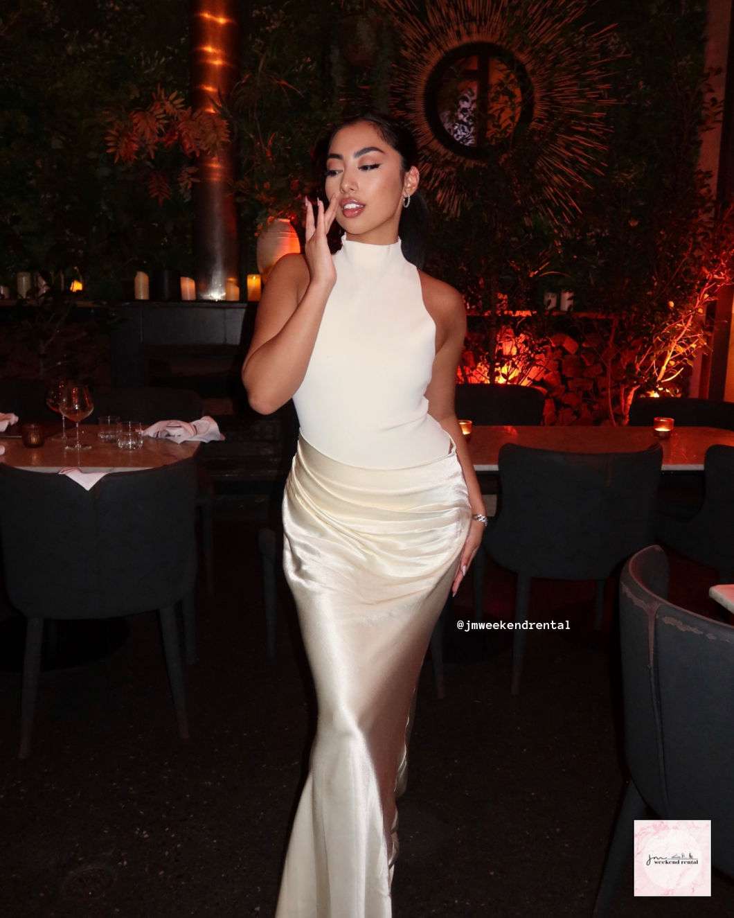 HENNE SORAIA DRESS BUTTER