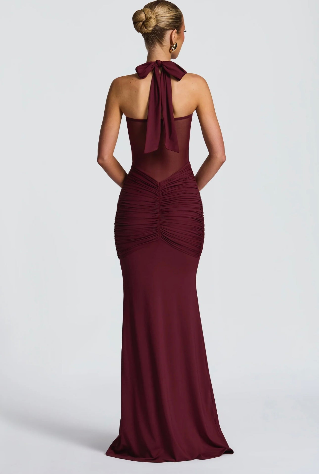 BABYBOO VIXEN MAXI DRESS CHERRY
