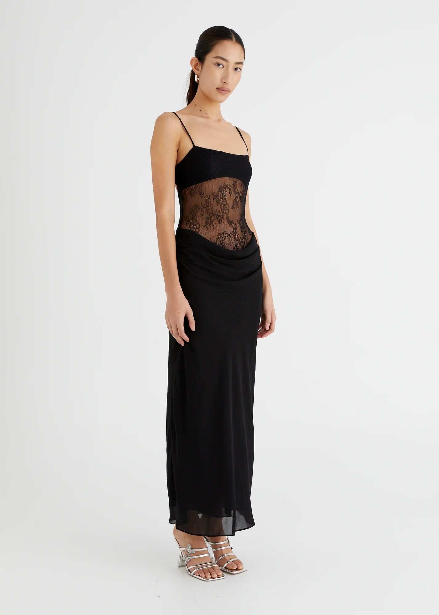 BENNI GABRIEL MAXI DRESS BLACK