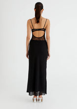 Load image into Gallery viewer, BENNI GABRIEL MAXI DRESS BLACK
