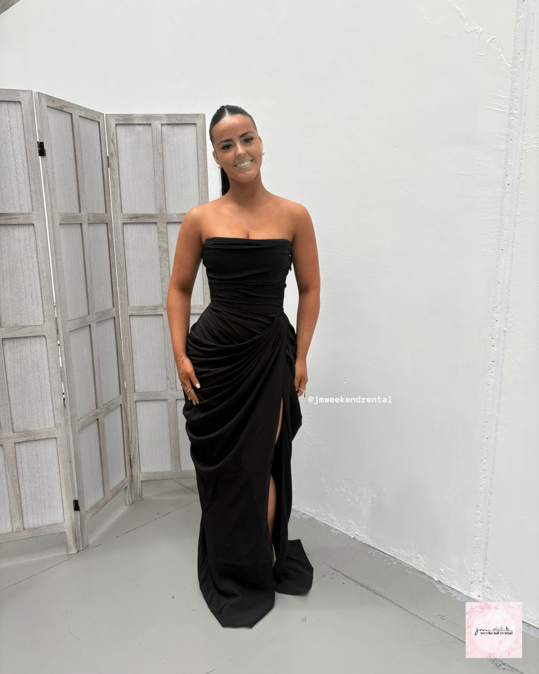 BABYBOO CYRA MAXI DRESS BLACK