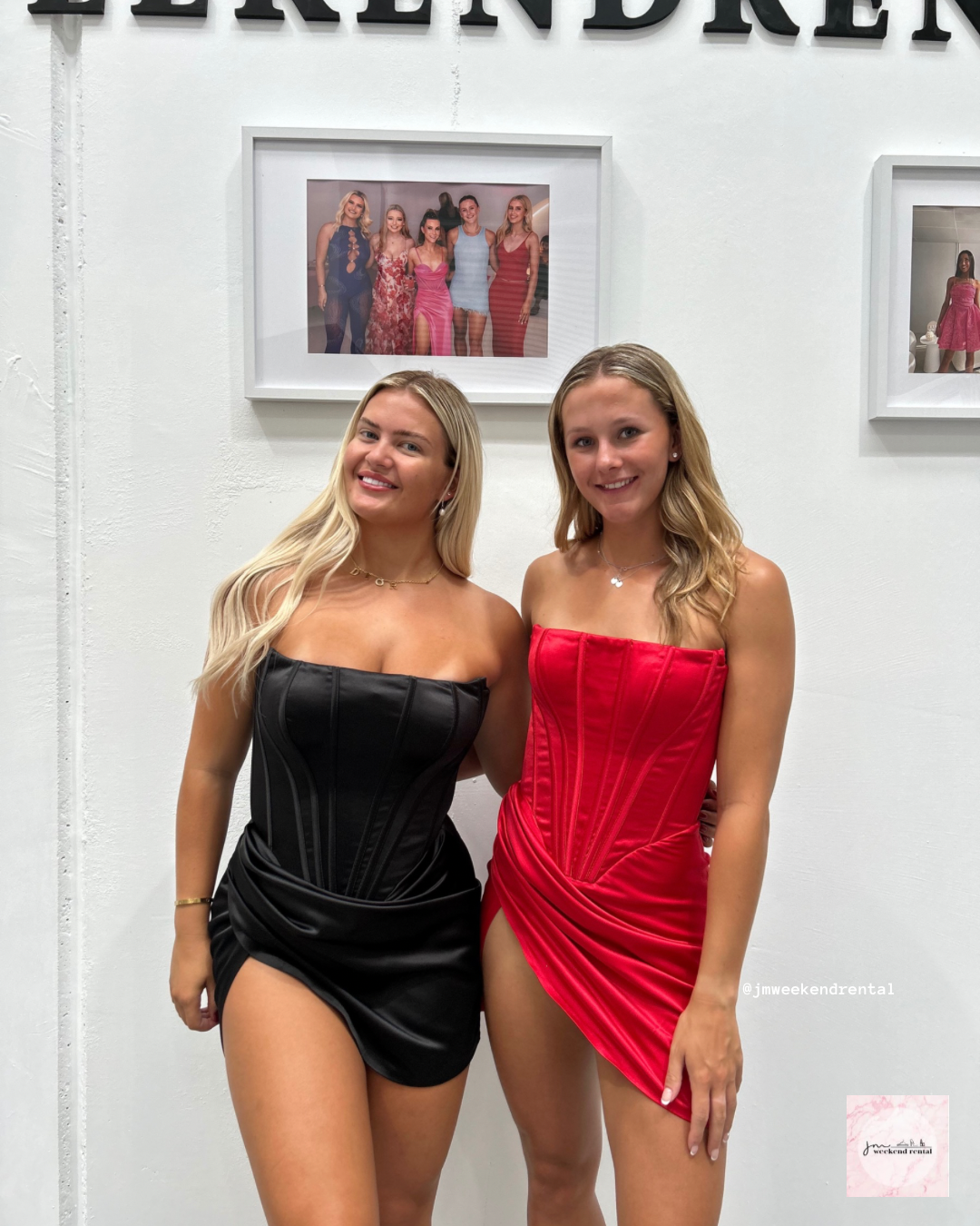 ONLINE WAREHOUSE SALE: LIA STUBLLA CELESTE MINI DRESS RED
