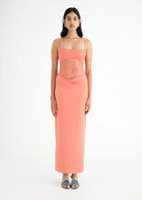 Load image into Gallery viewer, BENNI STEFANIA (GABRIEL) MAXI DRESS GRAPEFRUIT
