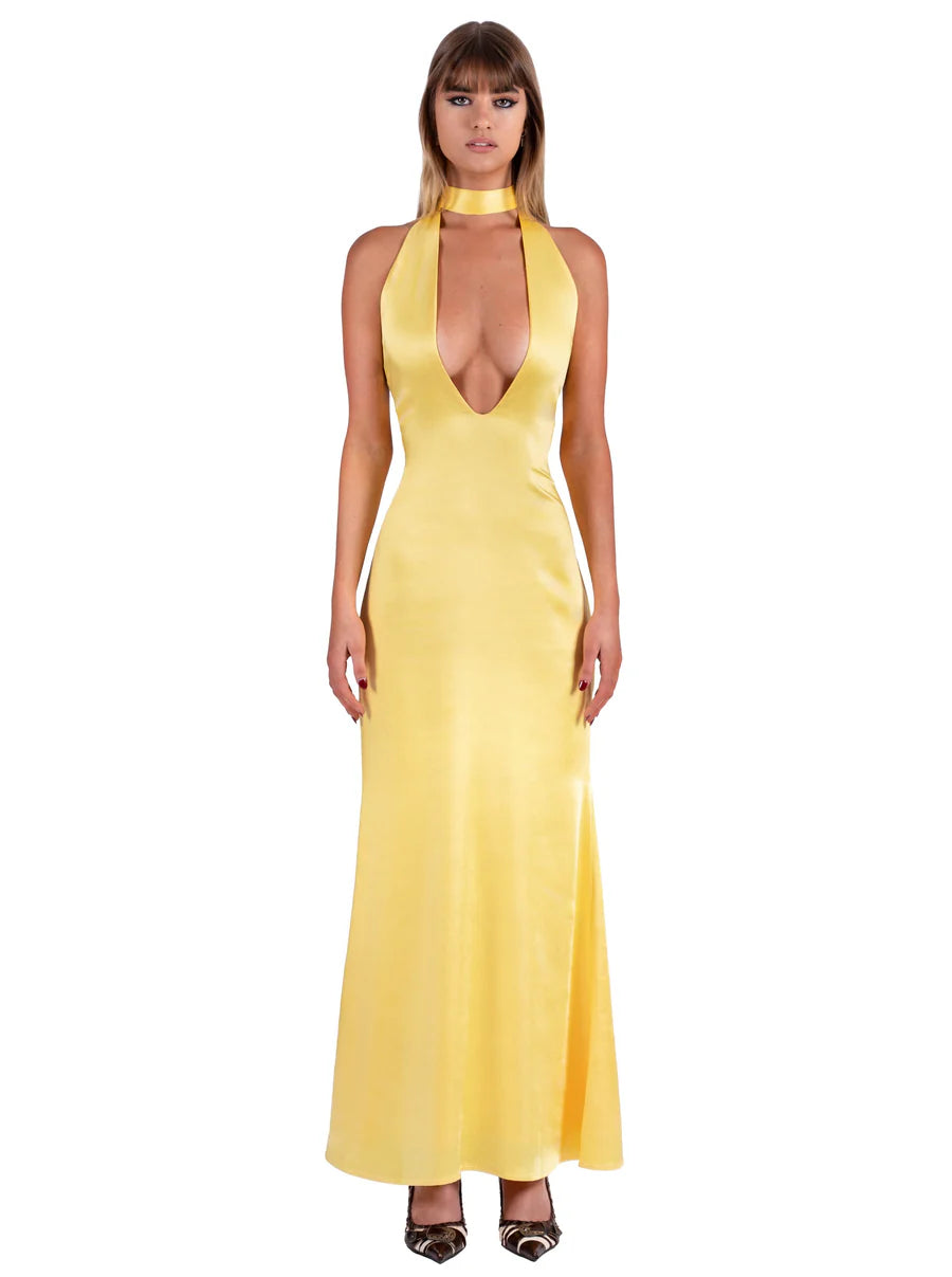 I AM DELILAH MARGOT MAXI DRESS DAFFODIL